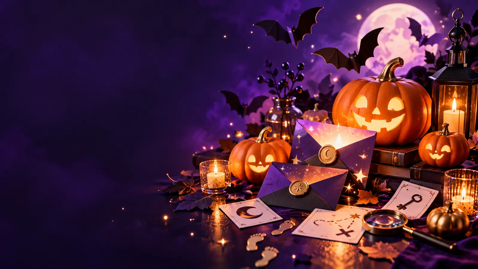 Interactive Halloween invitation and party game ideas