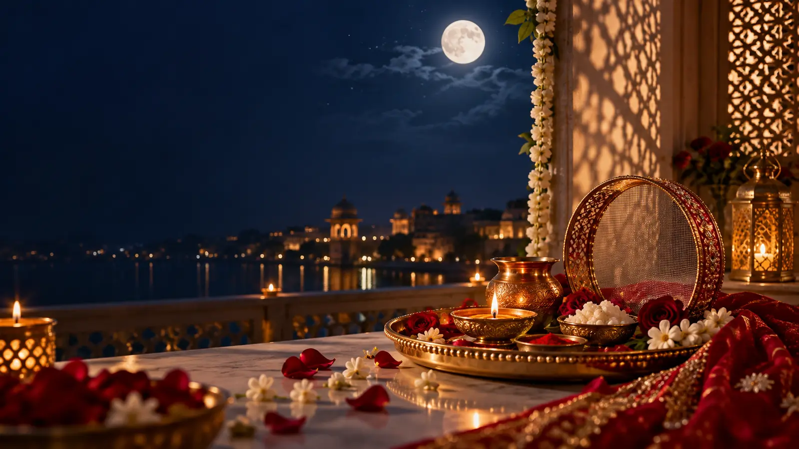 Personalized Karwa Chauth digital surprise ideas for couples